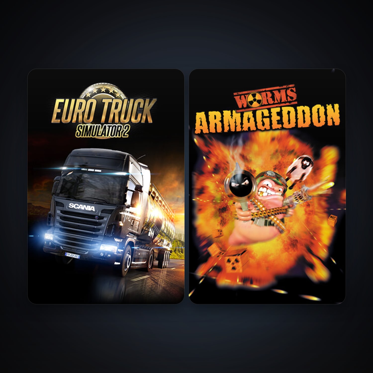 Free CS2 (No Prime) + Worms Armageddon, 4 games, clean — HabibiAccounts