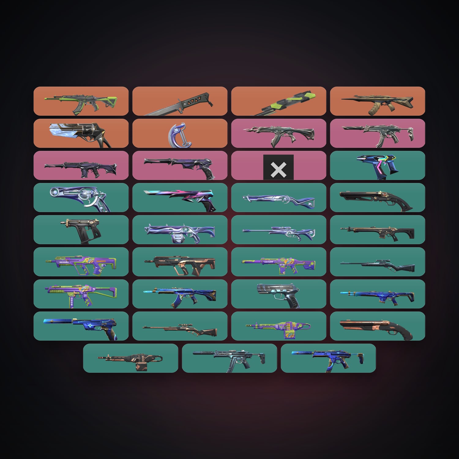 EU Diamond 2 locker — 3 knives, 35 skins, lvl 147 — HabibiAccounts