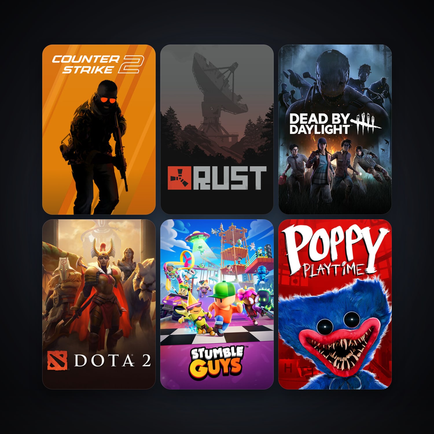 Dota 2 + CS2 Prime, 12 games, clean · 262501897 — HabibiAccounts