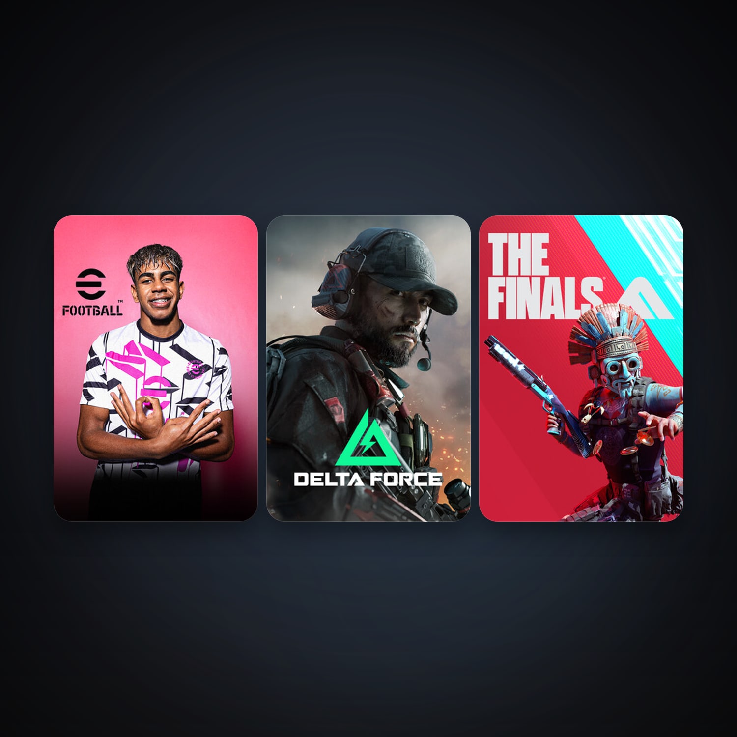 eFootball 2024 + THE FINALS, 9 games, clean — HabibiAccounts