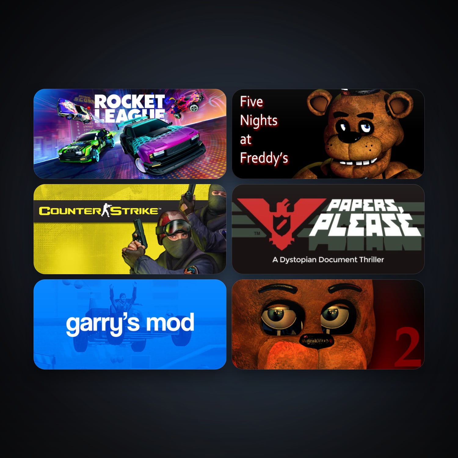 Counter-Strike + Garry's Mod, 10 games, clean — HabibiAccounts