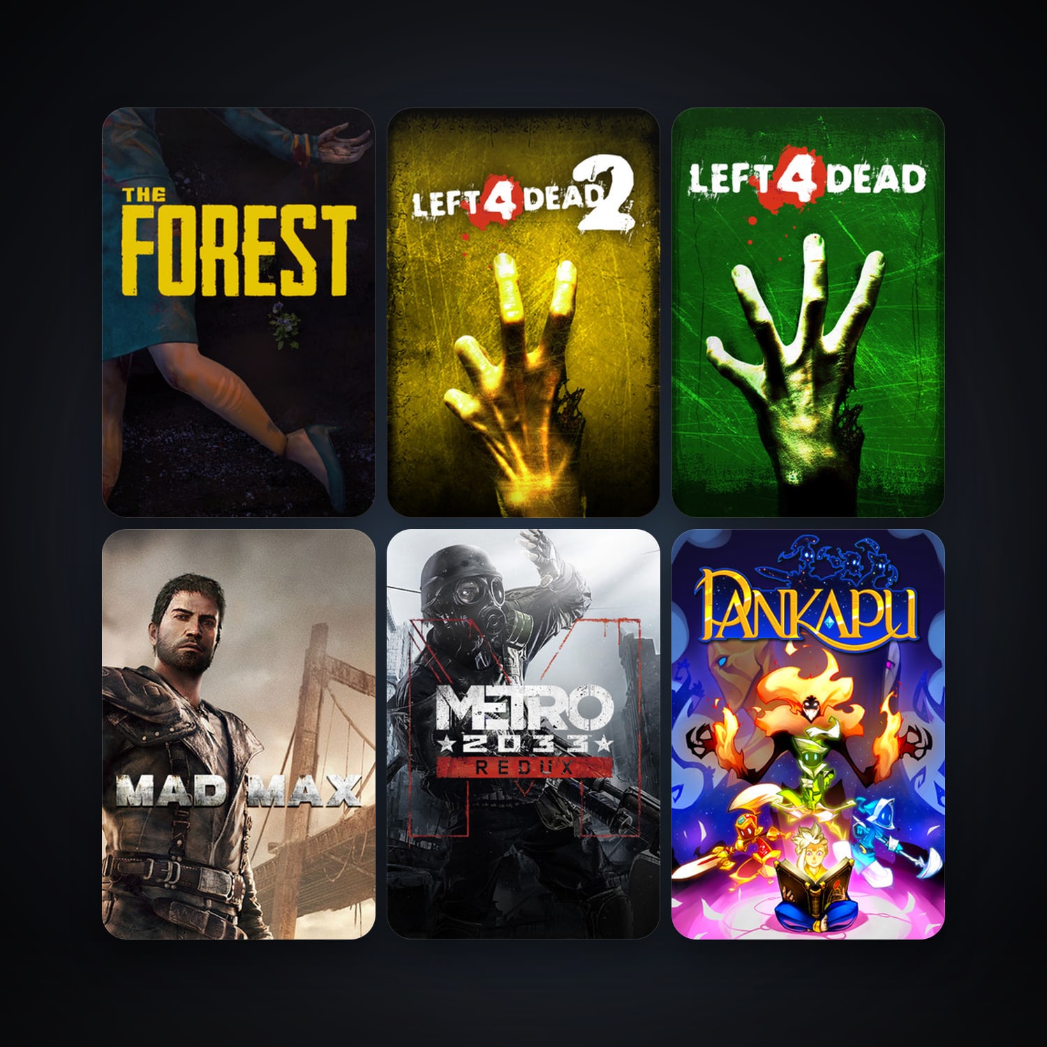 Left 4 Dead + Left 4 Dead 2, 9 games, clean — HabibiAccounts