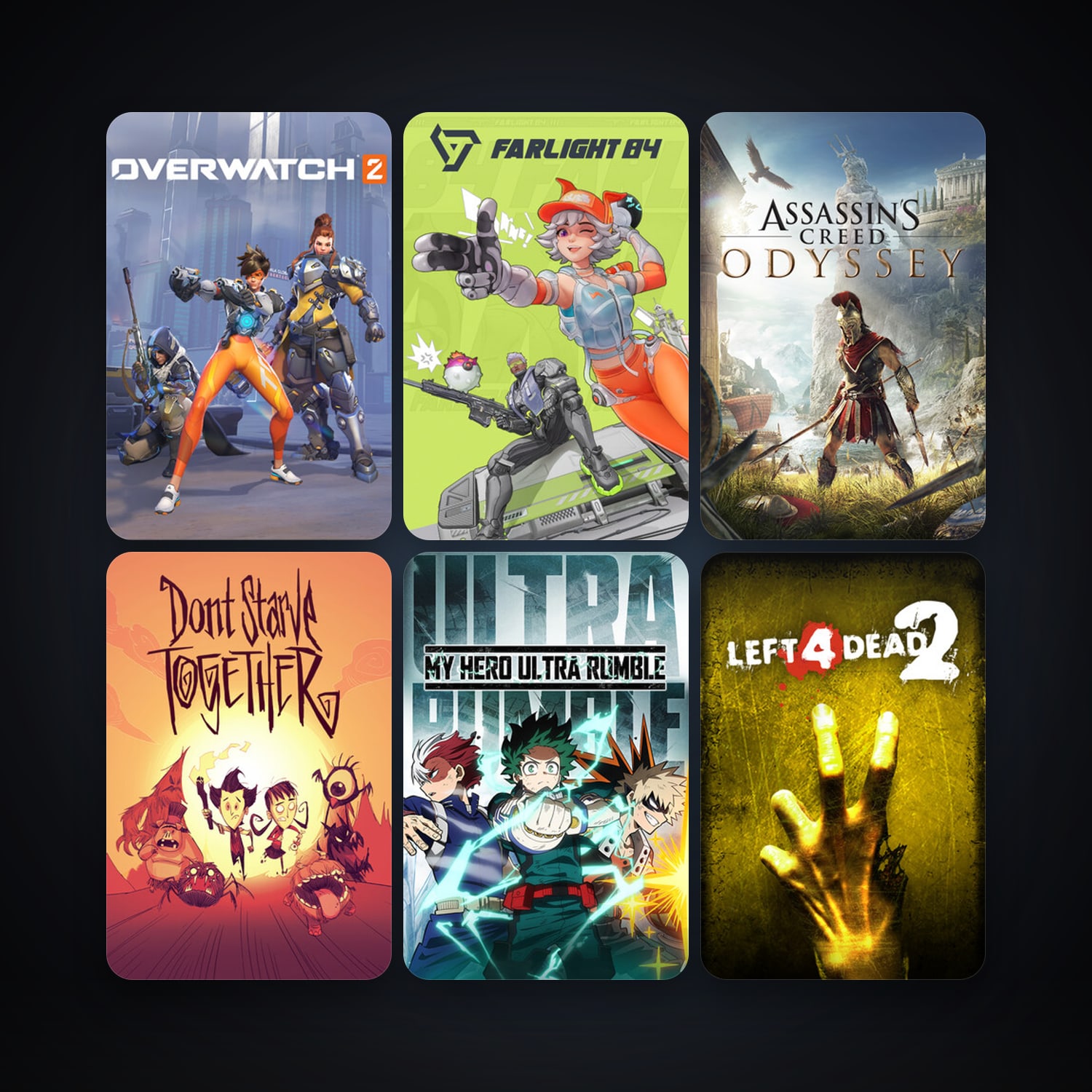 Left 4 Dead 2 + Don't Starve Together, 24 games, clean — HabibiAccounts