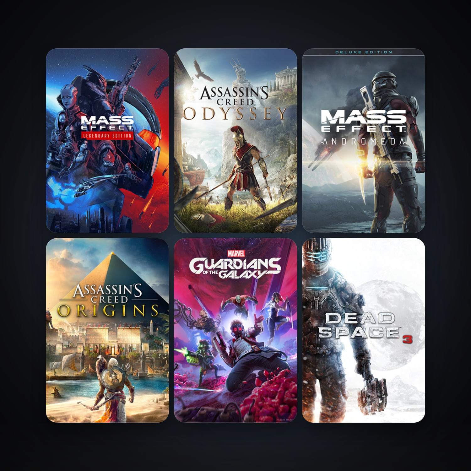 Dead Space (2008) + Dead Space 2, 12 games, clean — HabibiAccounts