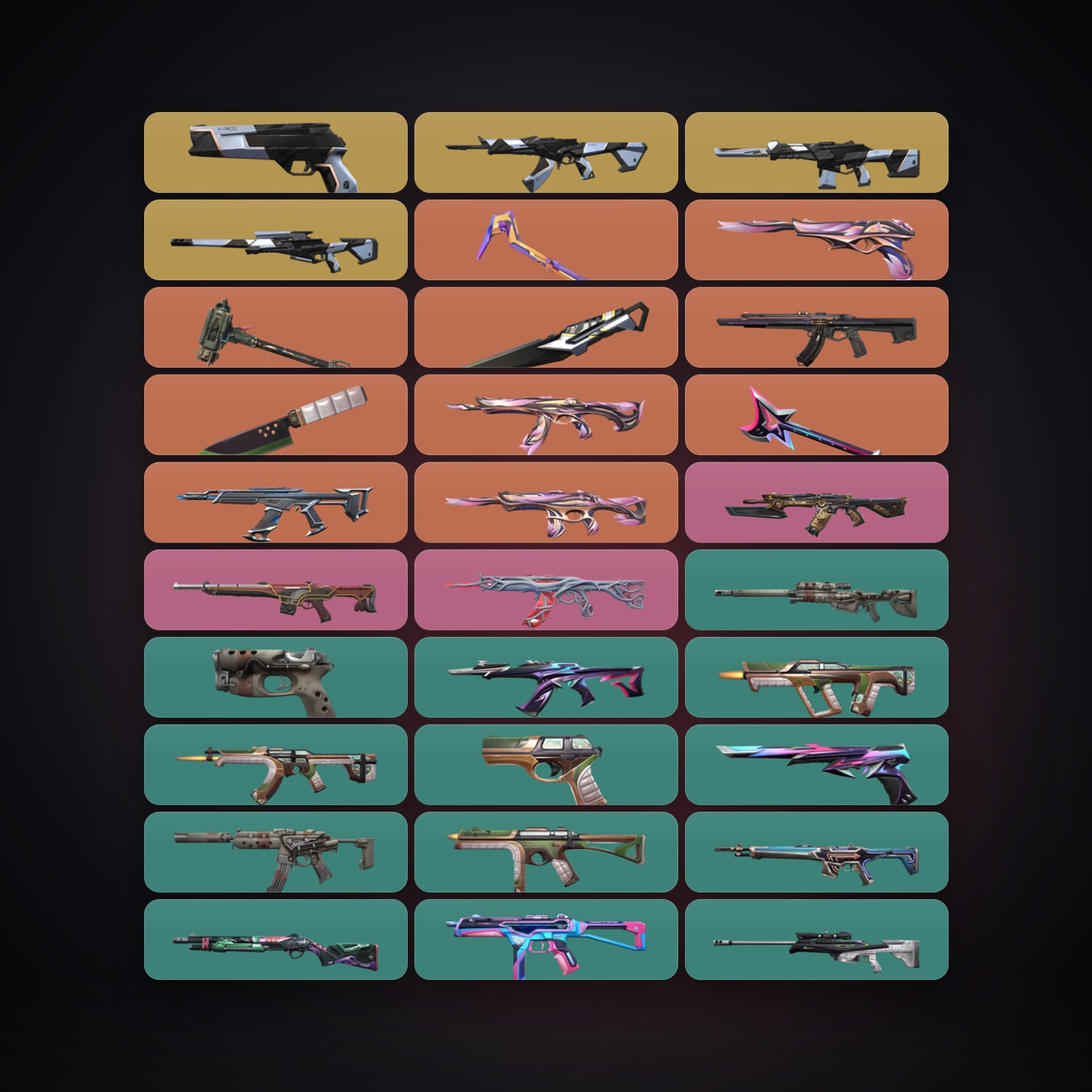 EU Diamond 1 locker — 5 knives, 47 skins, lvl 61 — HabibiAccounts