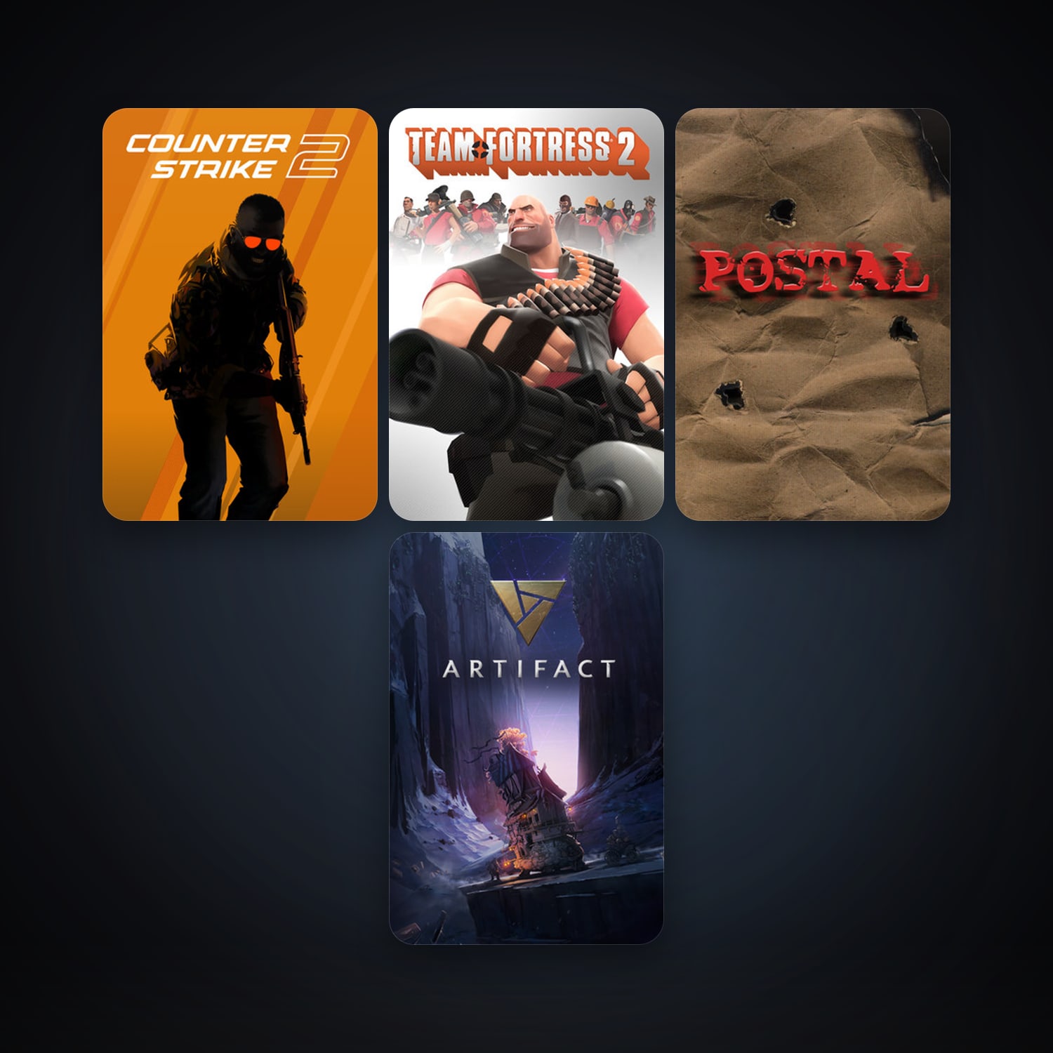 Team Fortress 2 + CS2 Prime, 18 games, clean — HabibiAccounts