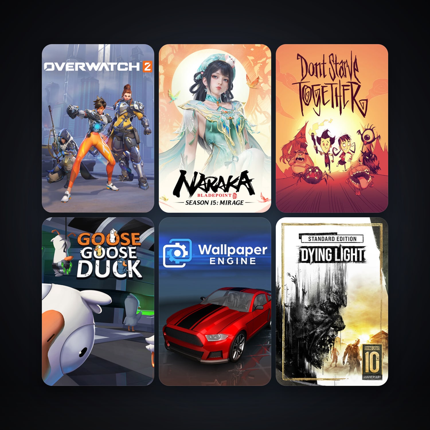 Dying Light + The Forest, 13 games, clean — HabibiAccounts