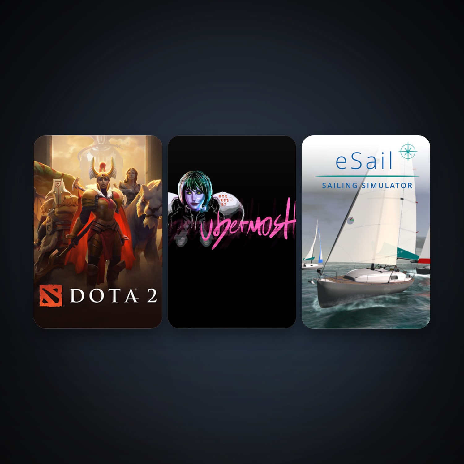 Dota 2 + UBERMOSH, 10 games, clean — HabibiAccounts