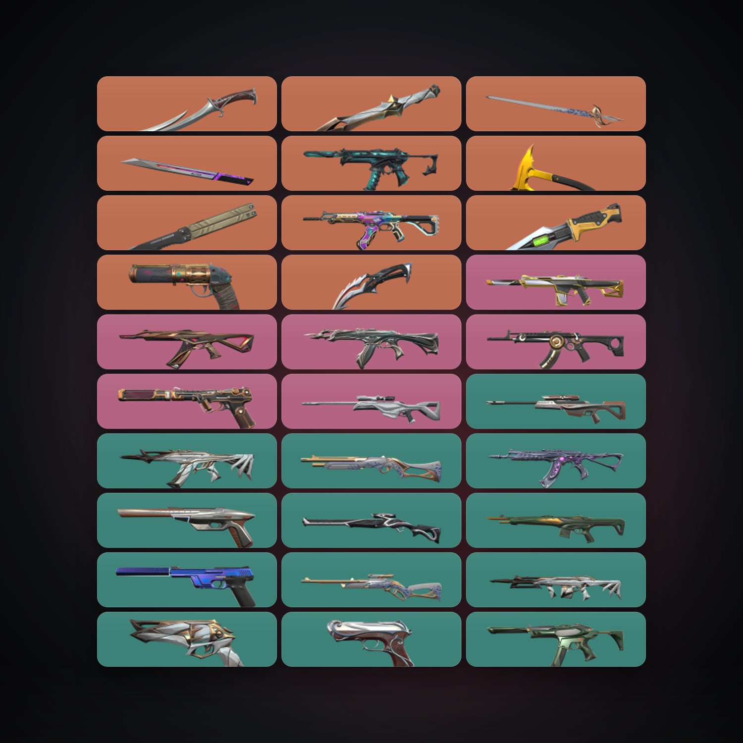 LA Diamond 1 locker — 8 knives, 147 skins, lvl 504 — HabibiAccounts