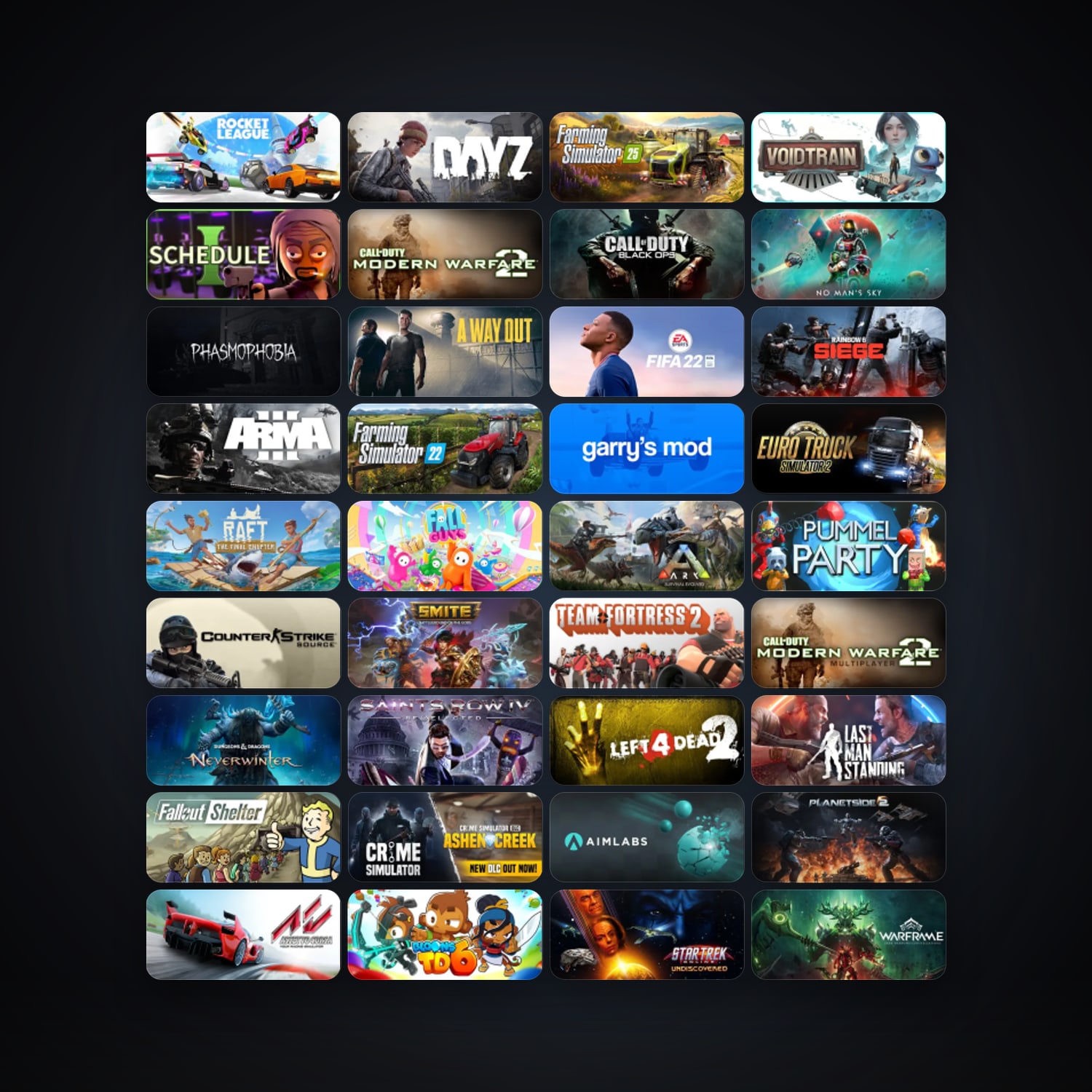 Steam 101 games, Steam 12, clean — HabibiAccounts