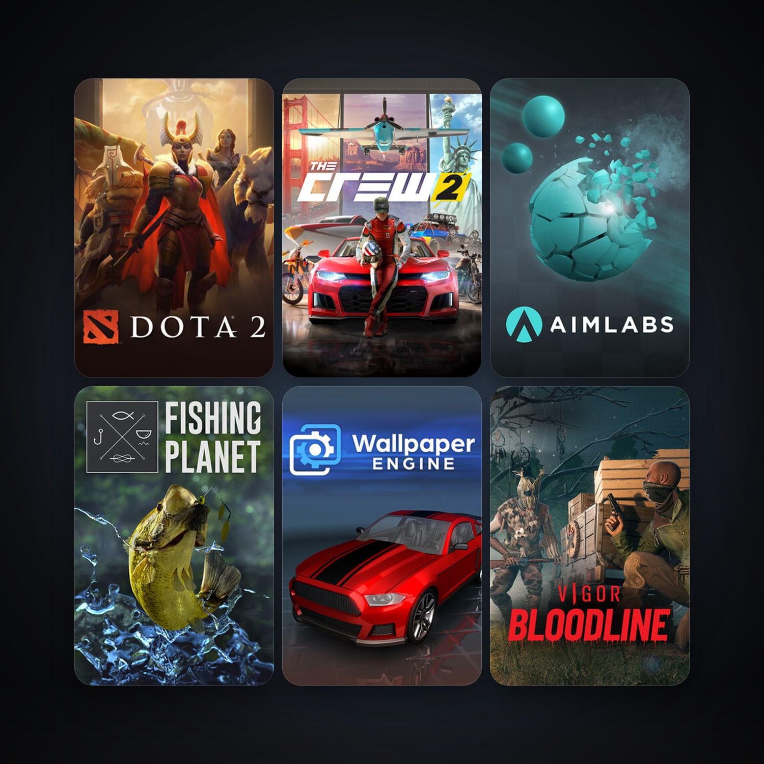 Dota 2 + Fishing Planet, 11 games, clean — HabibiAccounts