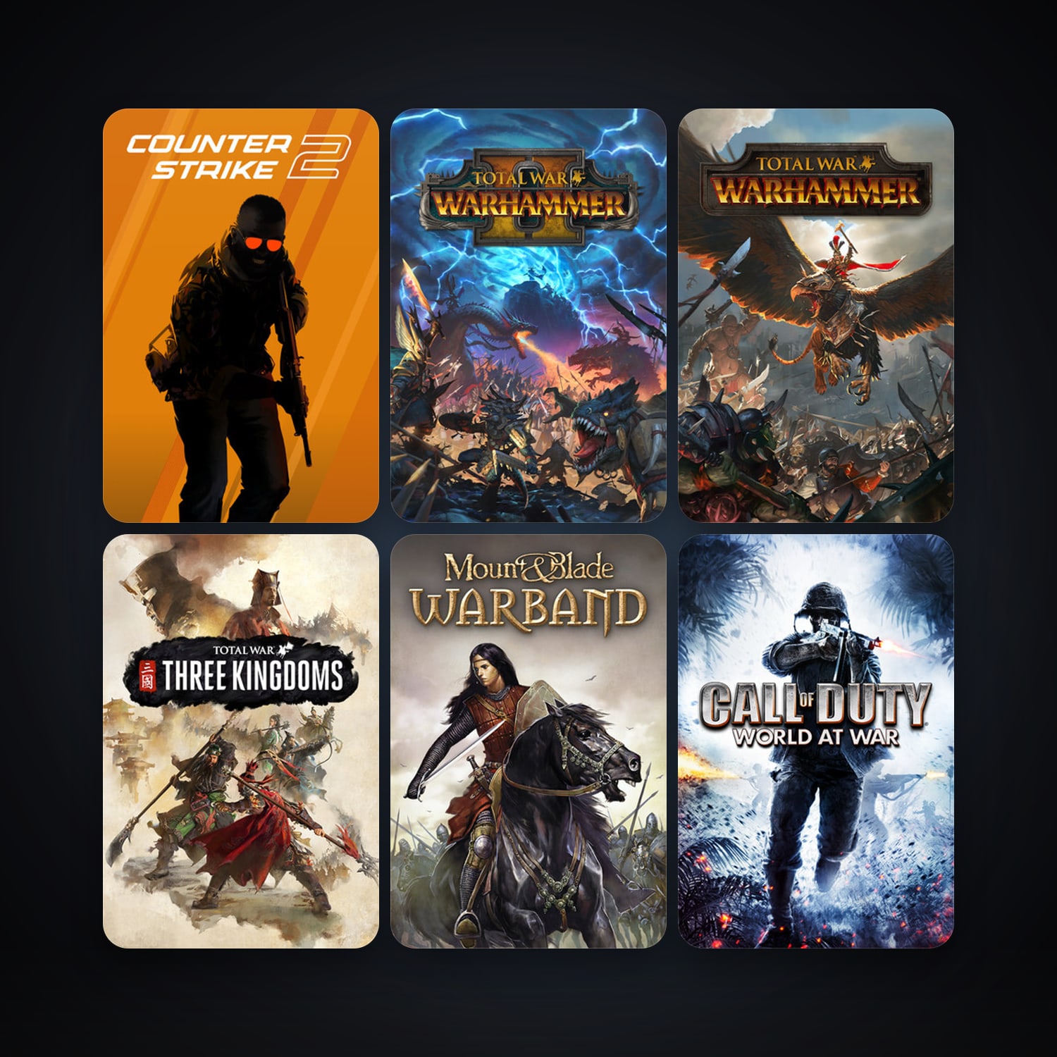 CS2 Prime + Call of Duty: World at War, 181 games, Steam 11, clean — HabibiAccounts