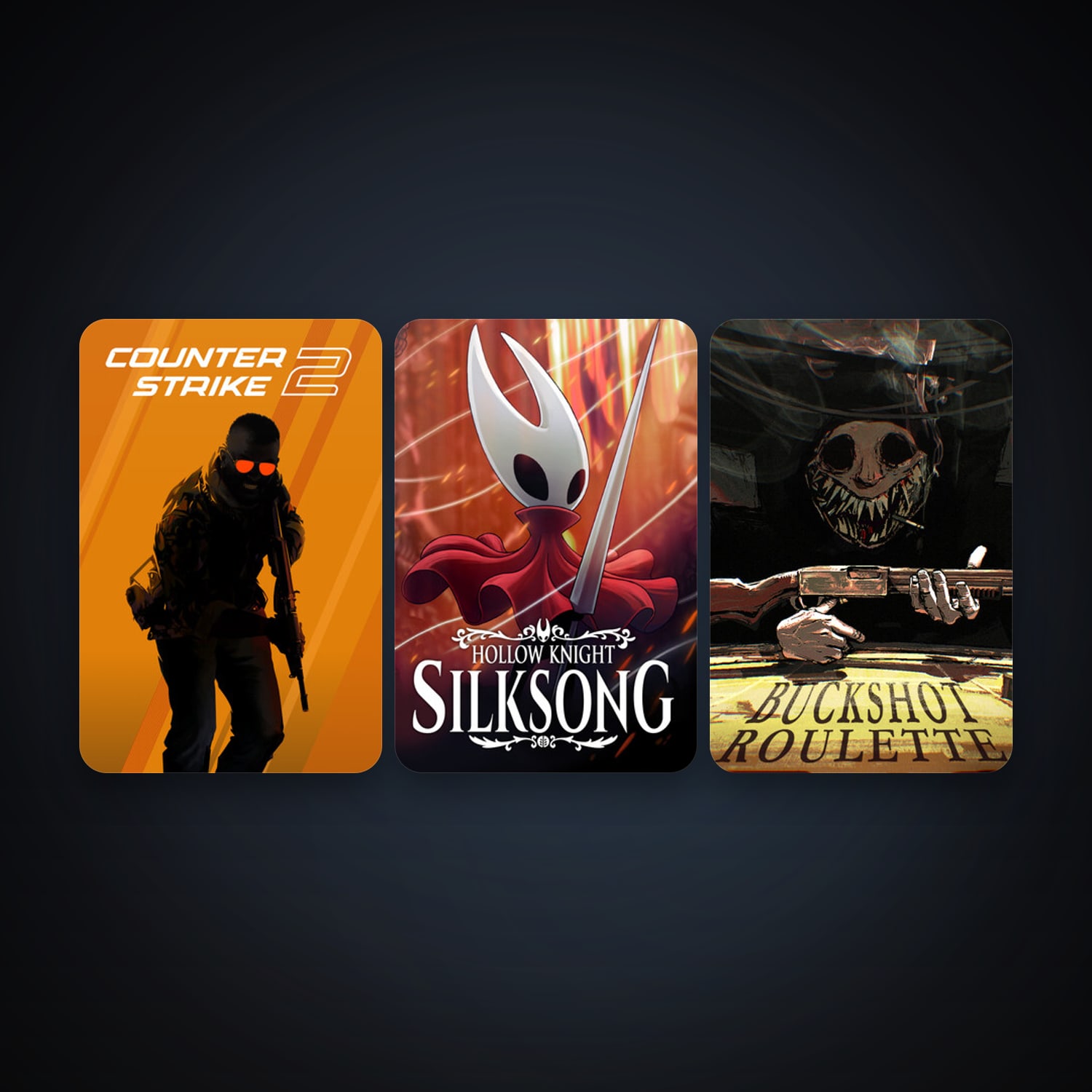 CS2 Prime + Hollow Knight: Silksong, 9 games, clean — HabibiAccounts