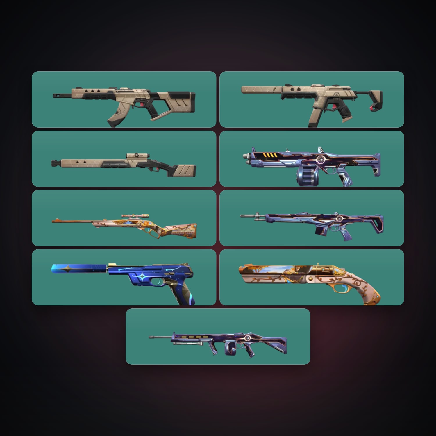 AP Plat 3 locker — 10 skins, lvl 71 · 262523303 — HabibiAccounts