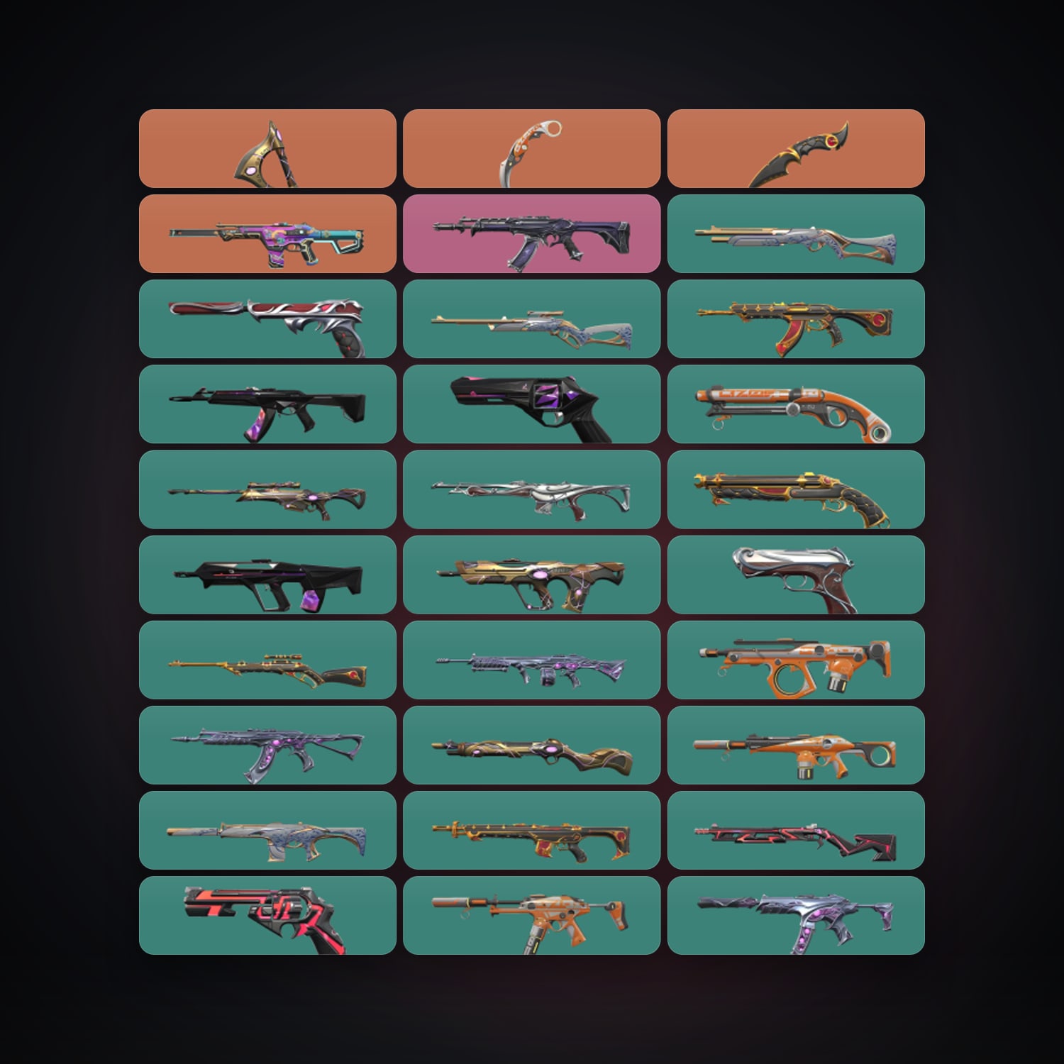 EU Bronze 2 locker — 3 knives, 101 skins, lvl 132 — HabibiAccounts