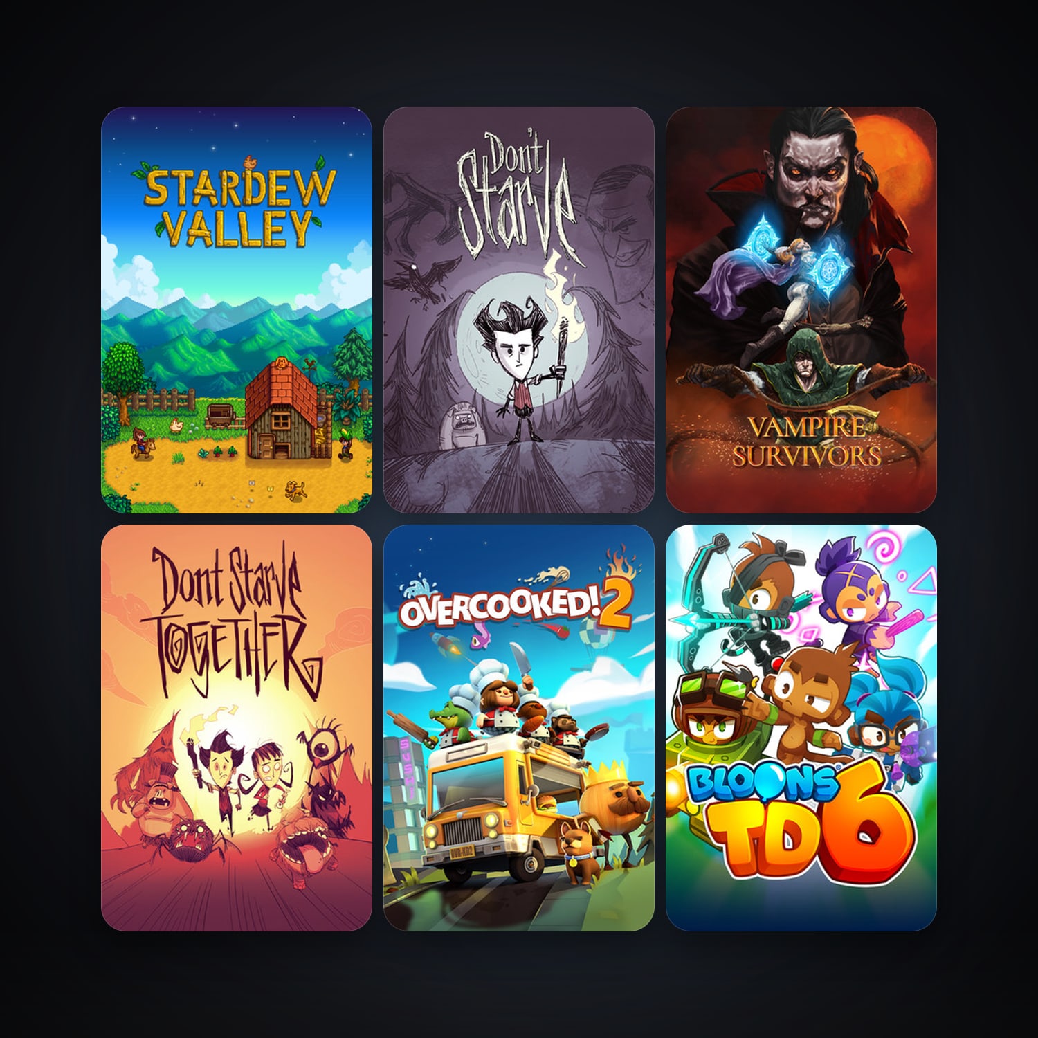 Don't Starve + Don't Starve Together, 12 games, clean — HabibiAccounts