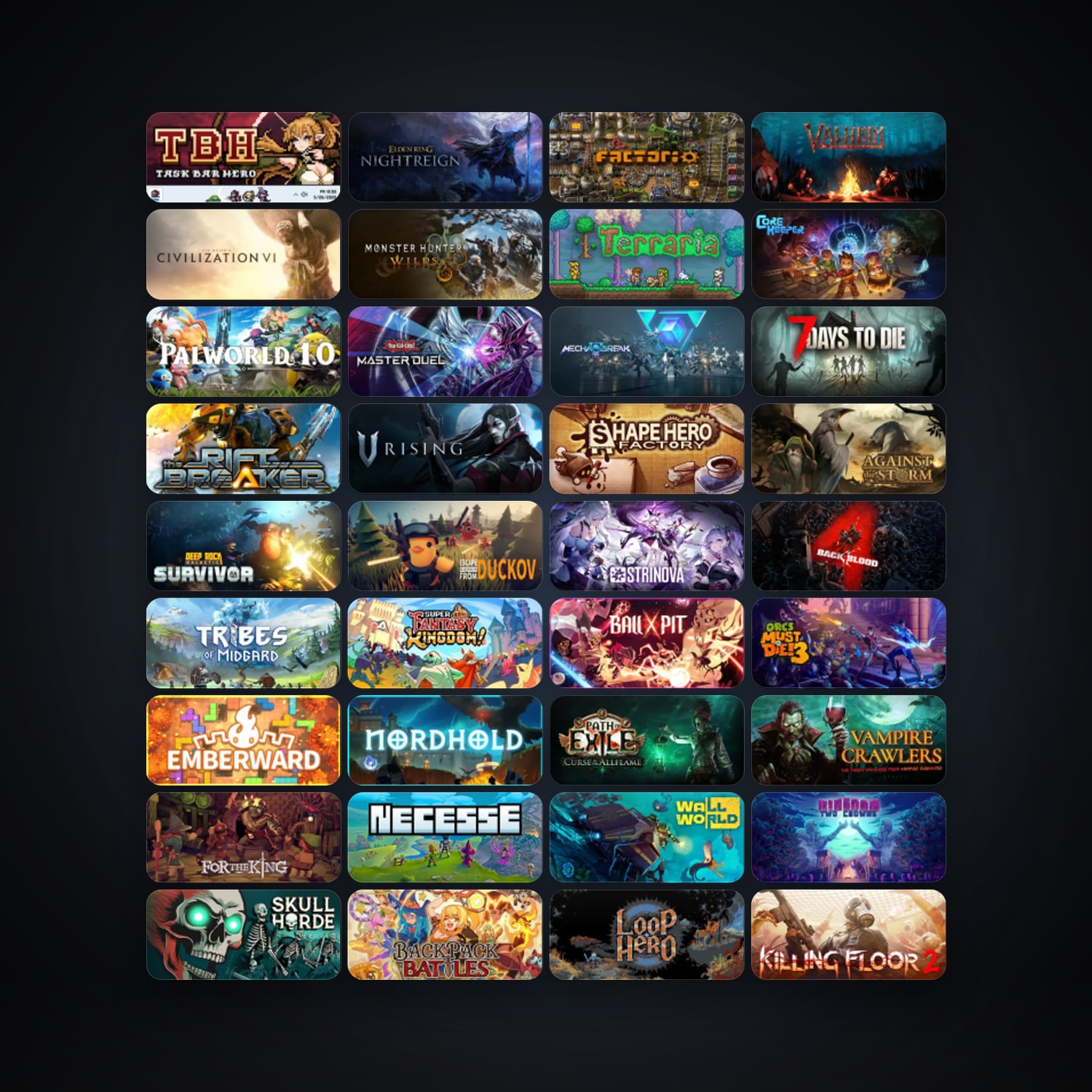 Steam 128 games, clean — HabibiAccounts