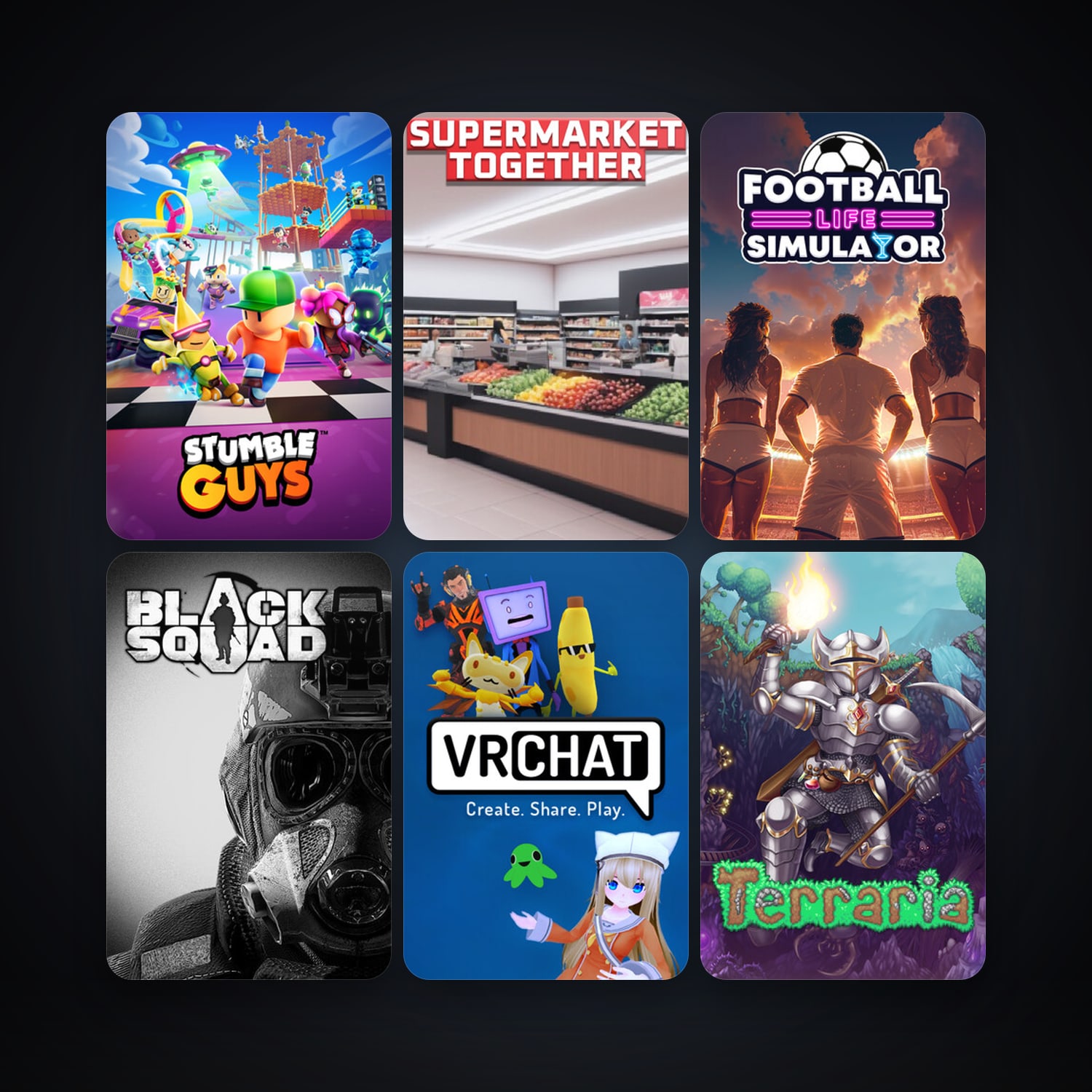 Free CS2 (No Prime) + Terraria, 23 games, clean — HabibiAccounts