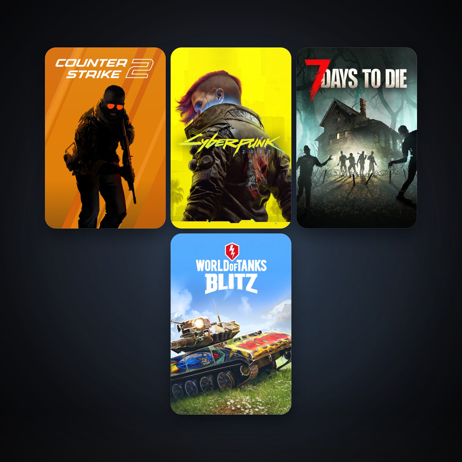 CS2 Prime + 7 Days to Die, 7 games, clean — HabibiAccounts