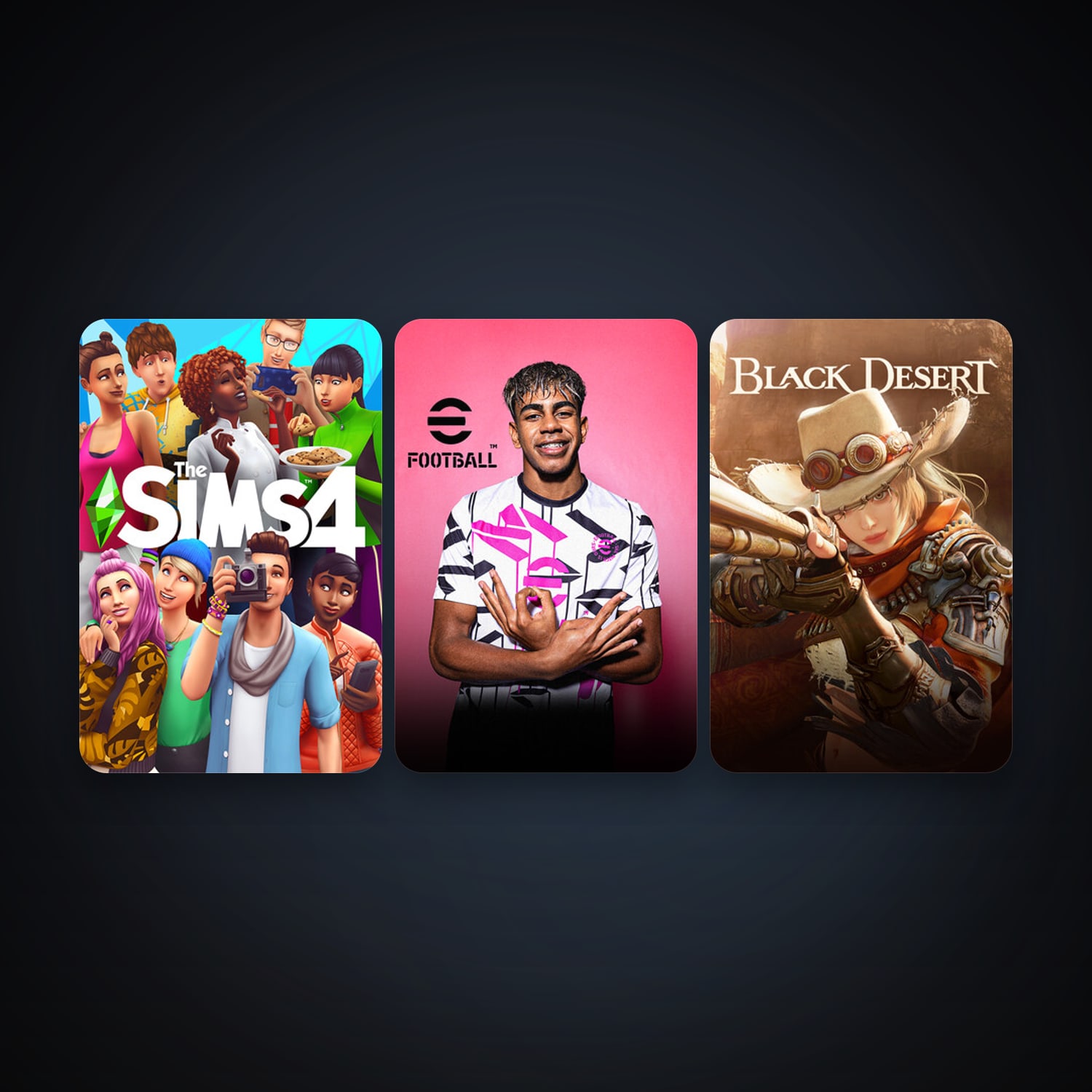 Black Desert Online + The Sims 4, 8 games, clean — HabibiAccounts