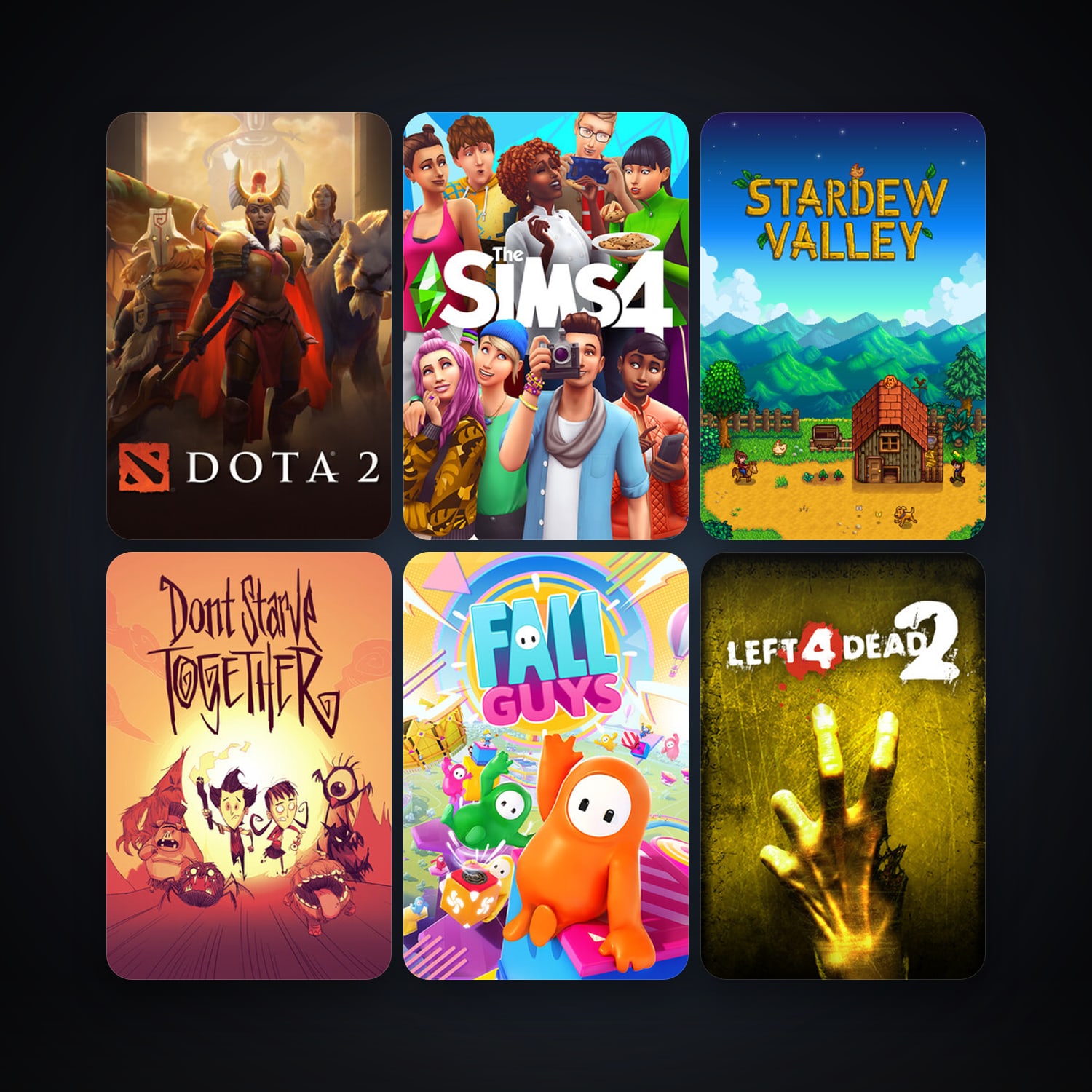 Left 4 Dead 2 + Dota 2, 26 games, clean — HabibiAccounts