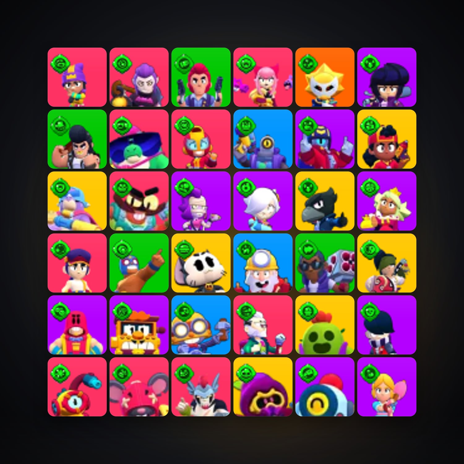 106 Brawlers | 69.2K Trophies — Supercell Account — HabibiAccounts