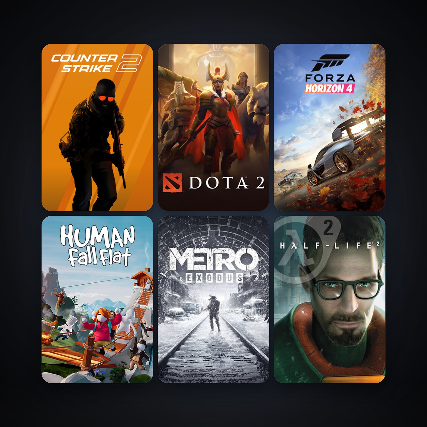 Half-Life 2 + Half-Life 2: Deathmatch, 14 games, clean — HabibiAccounts