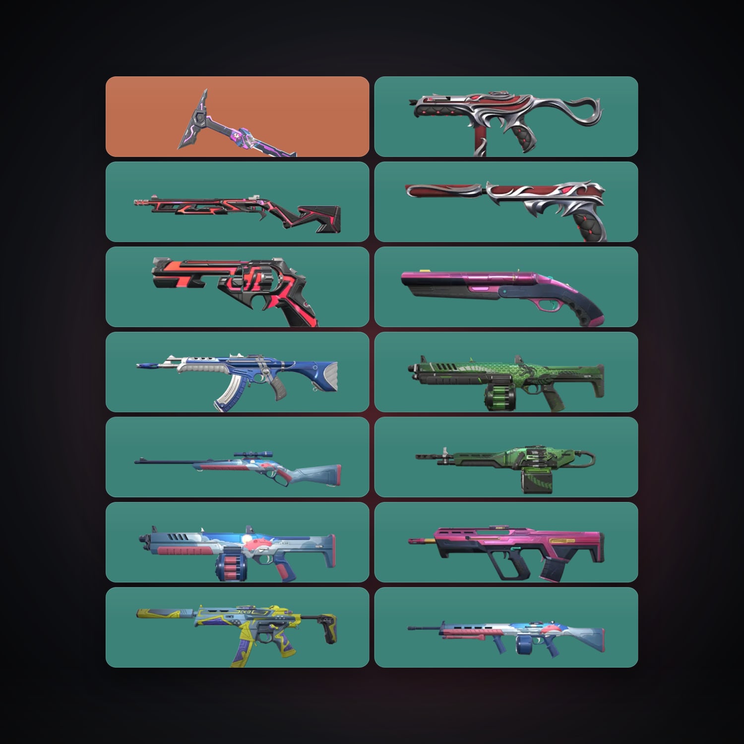 EU locker — 1 knives, 14 skins, lvl 29 — HabibiAccounts
