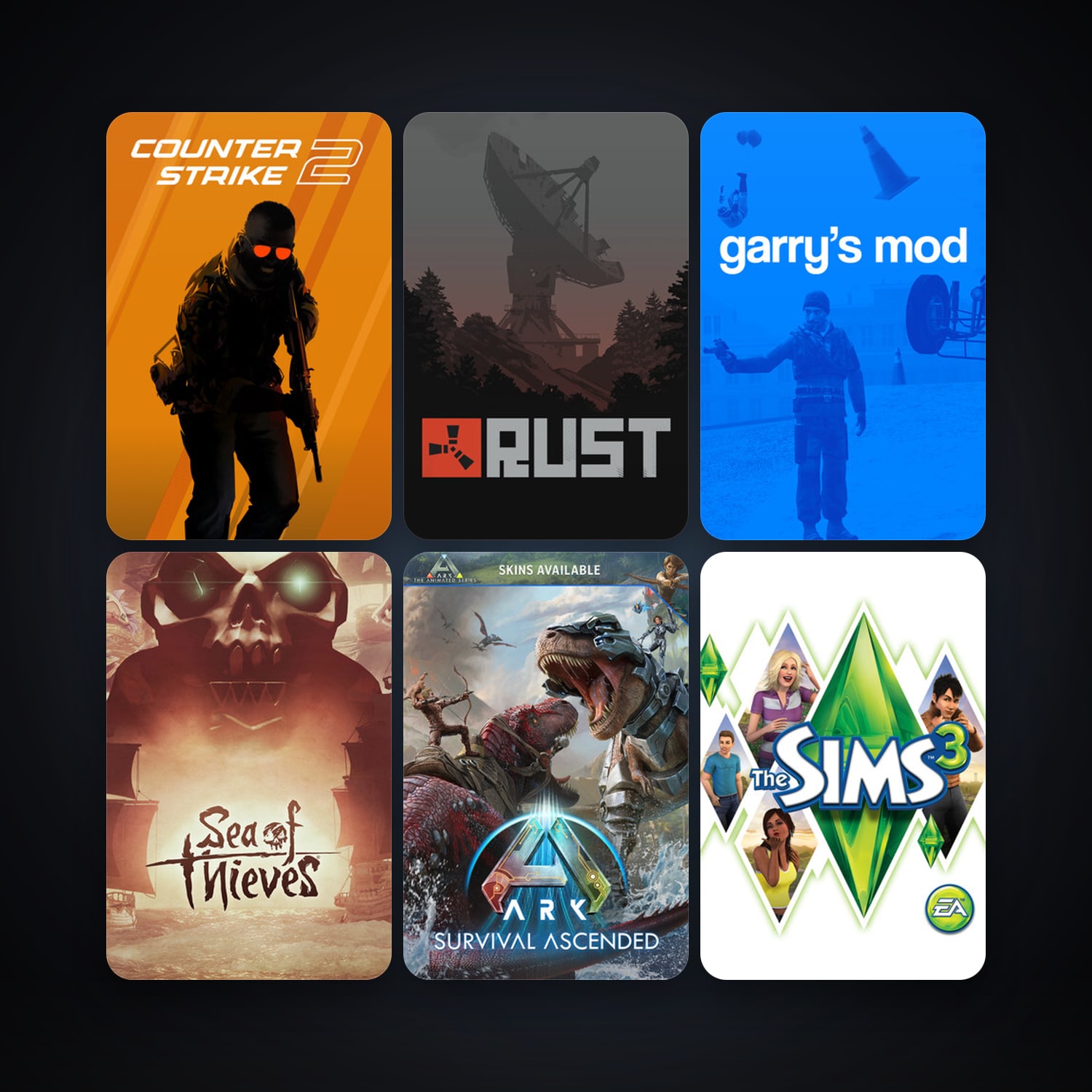 CS2 Prime + Garry's Mod, 41 games, Steam 10, clean — HabibiAccounts
