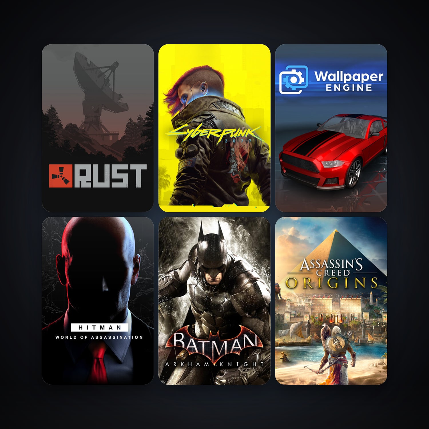 Batman: Arkham Knight + Watch_Dogs, 36 games, clean — HabibiAccounts