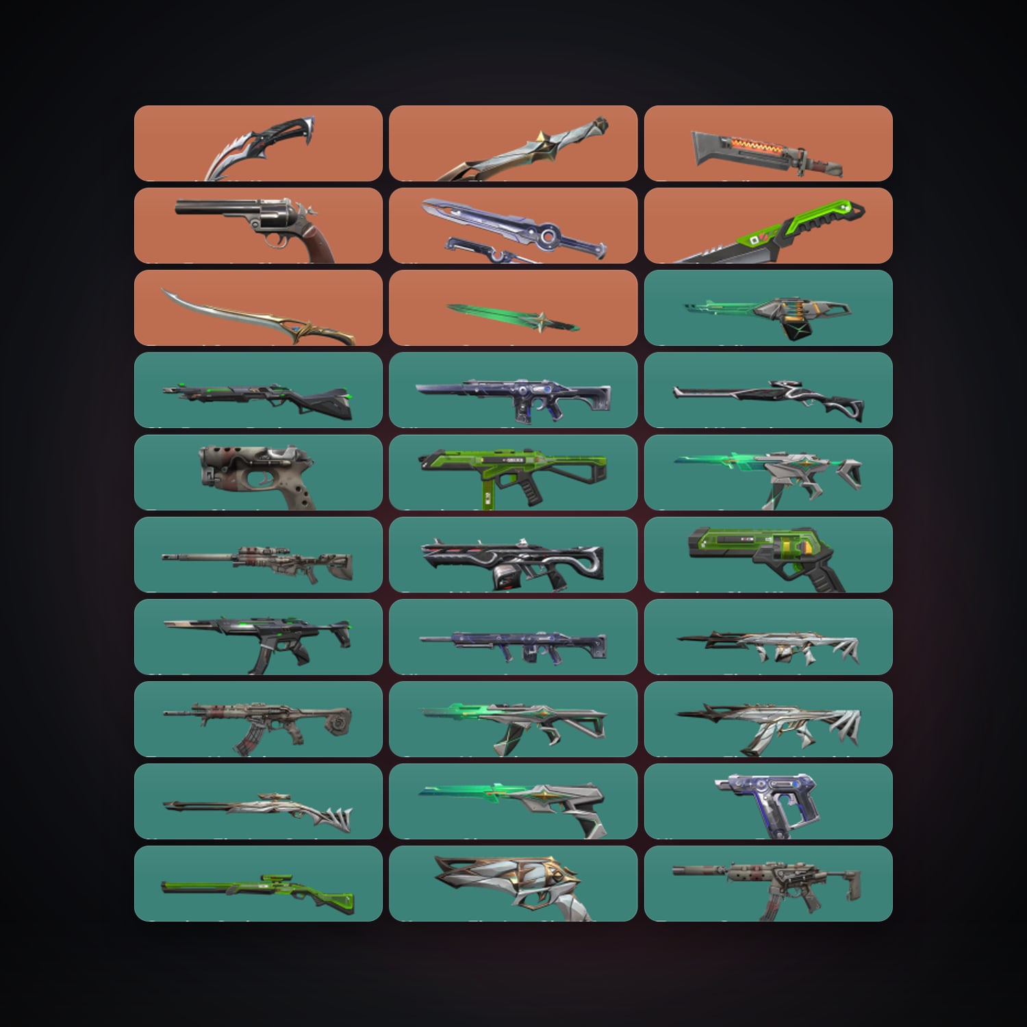 EU Silver 3 locker — 7 knives, 93 skins, lvl 140 — HabibiAccounts