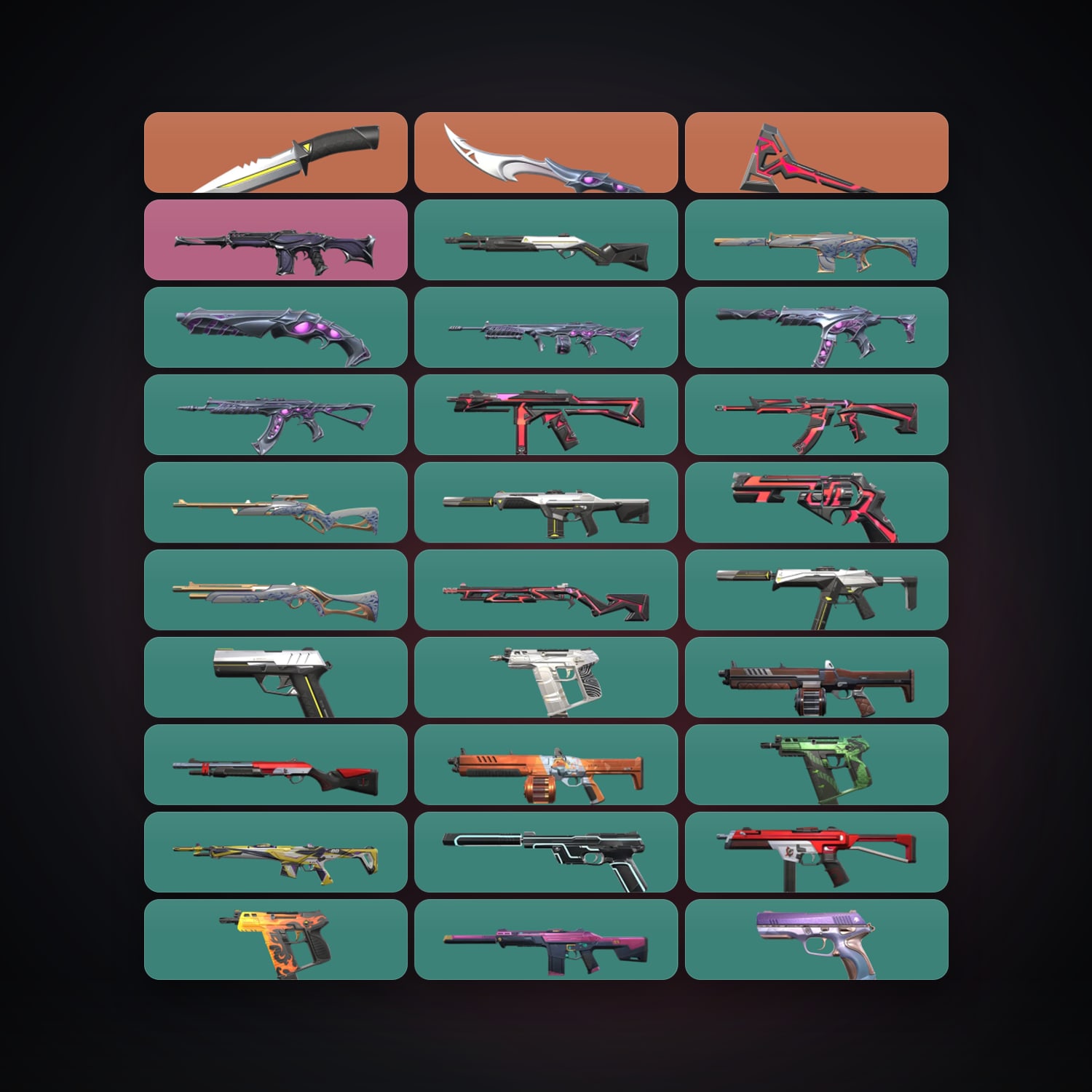 EU Diamond 1 locker — 3 knives, 53 skins, lvl 87 — HabibiAccounts