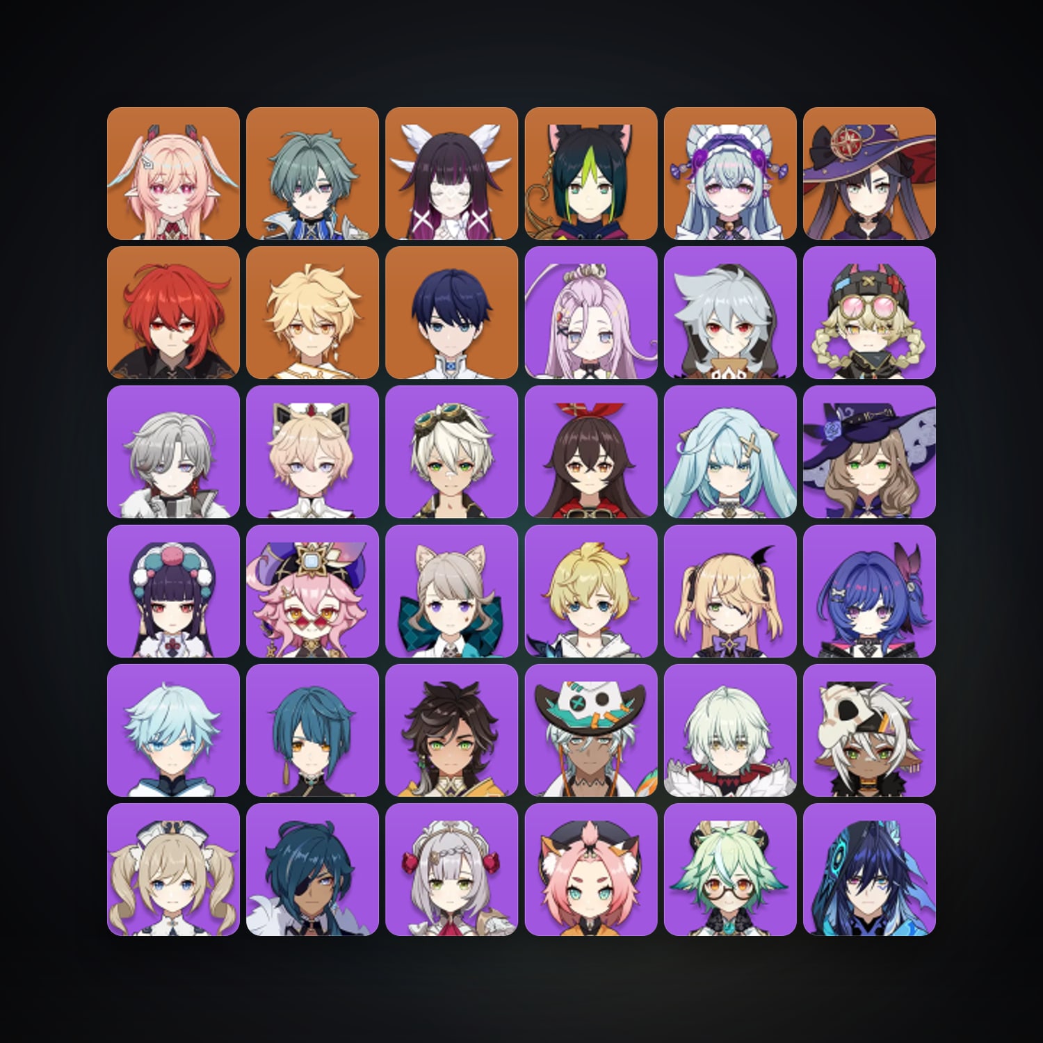 Genshin Impact | AR 55 | 43 Chars | 7× 5★ — Genshin / miHoYo Account — HabibiAccounts