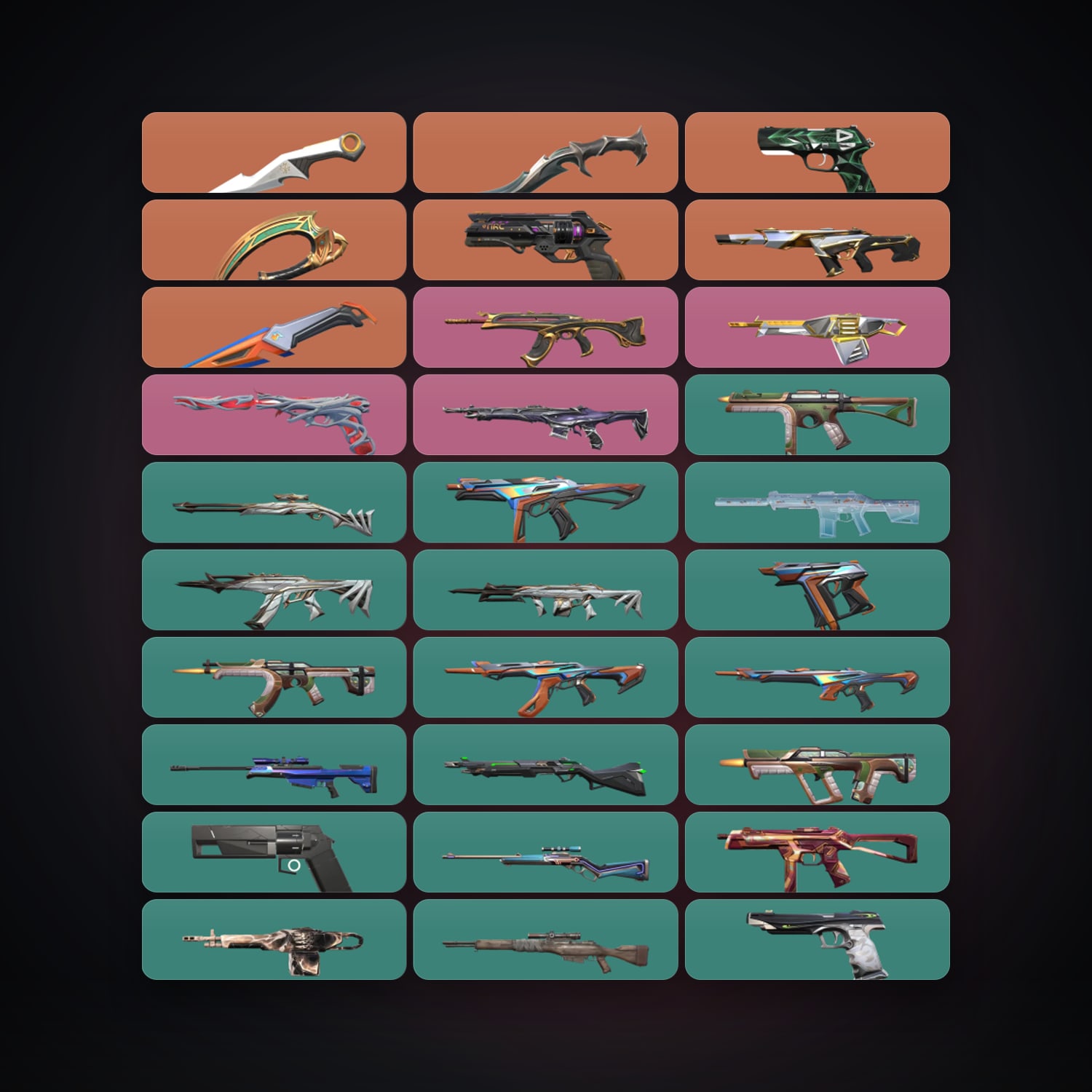 BR Bronze 1 locker — 4 knives, 50 skins, lvl 52 — HabibiAccounts