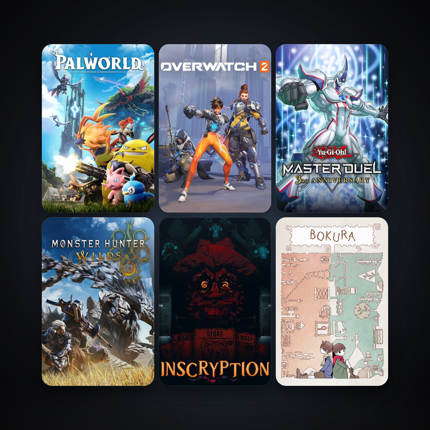 VRChat + Inscryption, 23 games, clean — HabibiAccounts