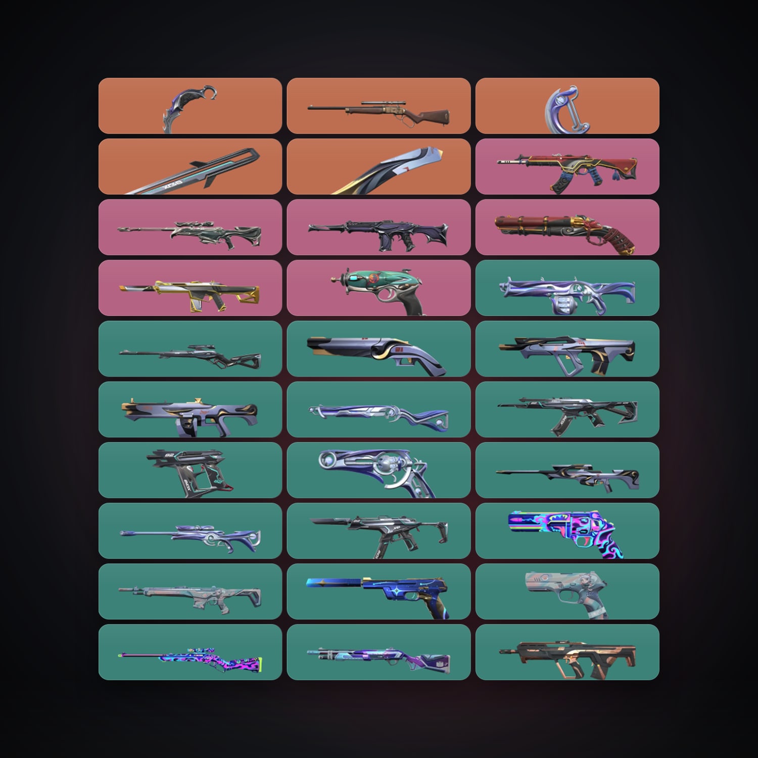 EU Silver 2 locker — 4 knives, 50 skins, lvl 168 — HabibiAccounts
