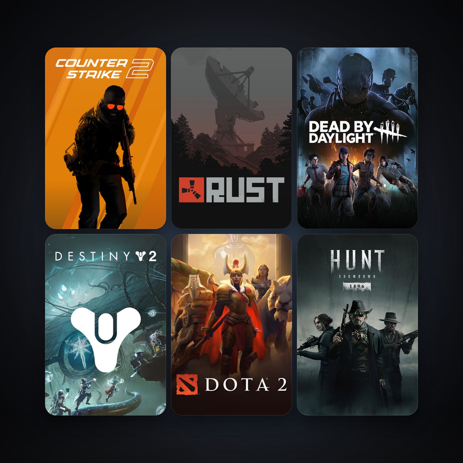 Steam 376 games, Steam 115, clean — HabibiAccounts