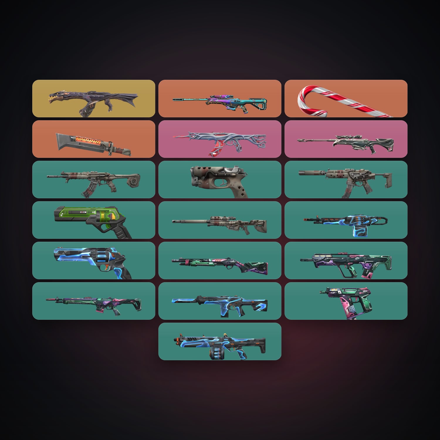 AP Diamond 3 locker — 2 knives, 19 skins, lvl 53 — HabibiAccounts