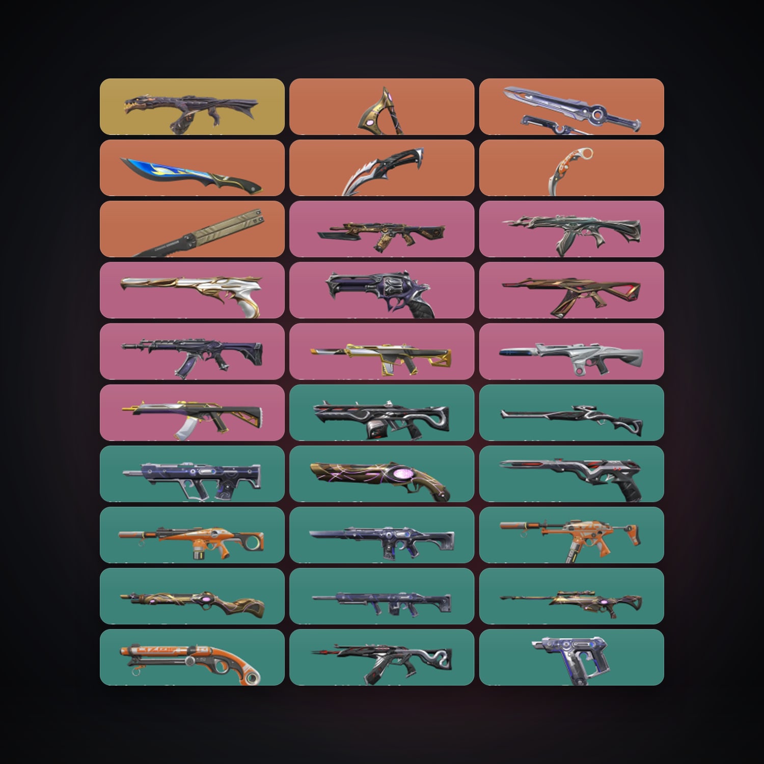 EU Silver 2 locker — 6 knives, 87 skins, lvl 339 — HabibiAccounts