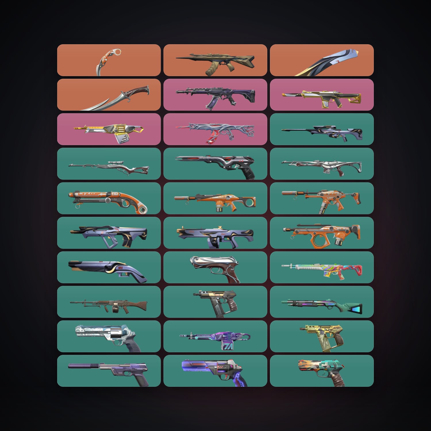 EU Gold 3 locker — 3 knives, 74 skins, lvl 336 — HabibiAccounts