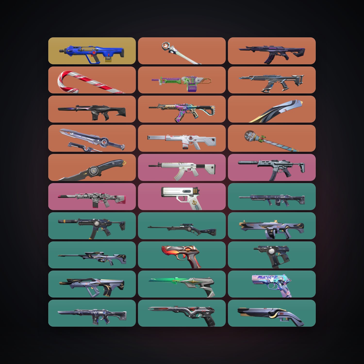 EU locker — 6 knives, 78 skins, lvl 460 — HabibiAccounts