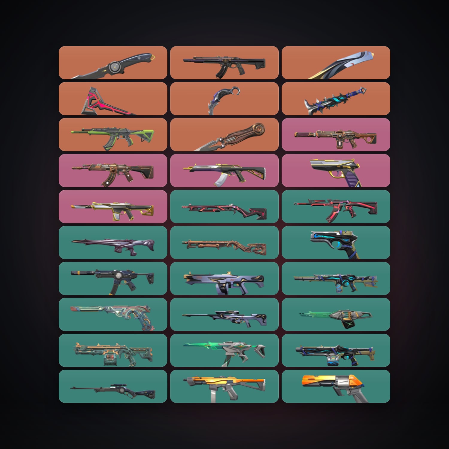 NA Gold 2 locker — 6 knives, 101 skins, lvl 123 — HabibiAccounts