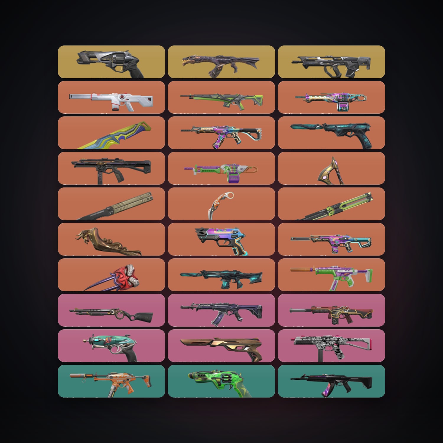 NA Bronze 2 locker — 7 knives, 92 skins, lvl 86 — HabibiAccounts