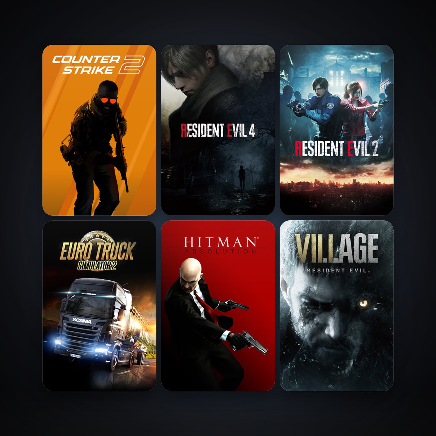 CS2 Prime + Resident Evil 5, 170 games, Steam 12, clean — HabibiAccounts
