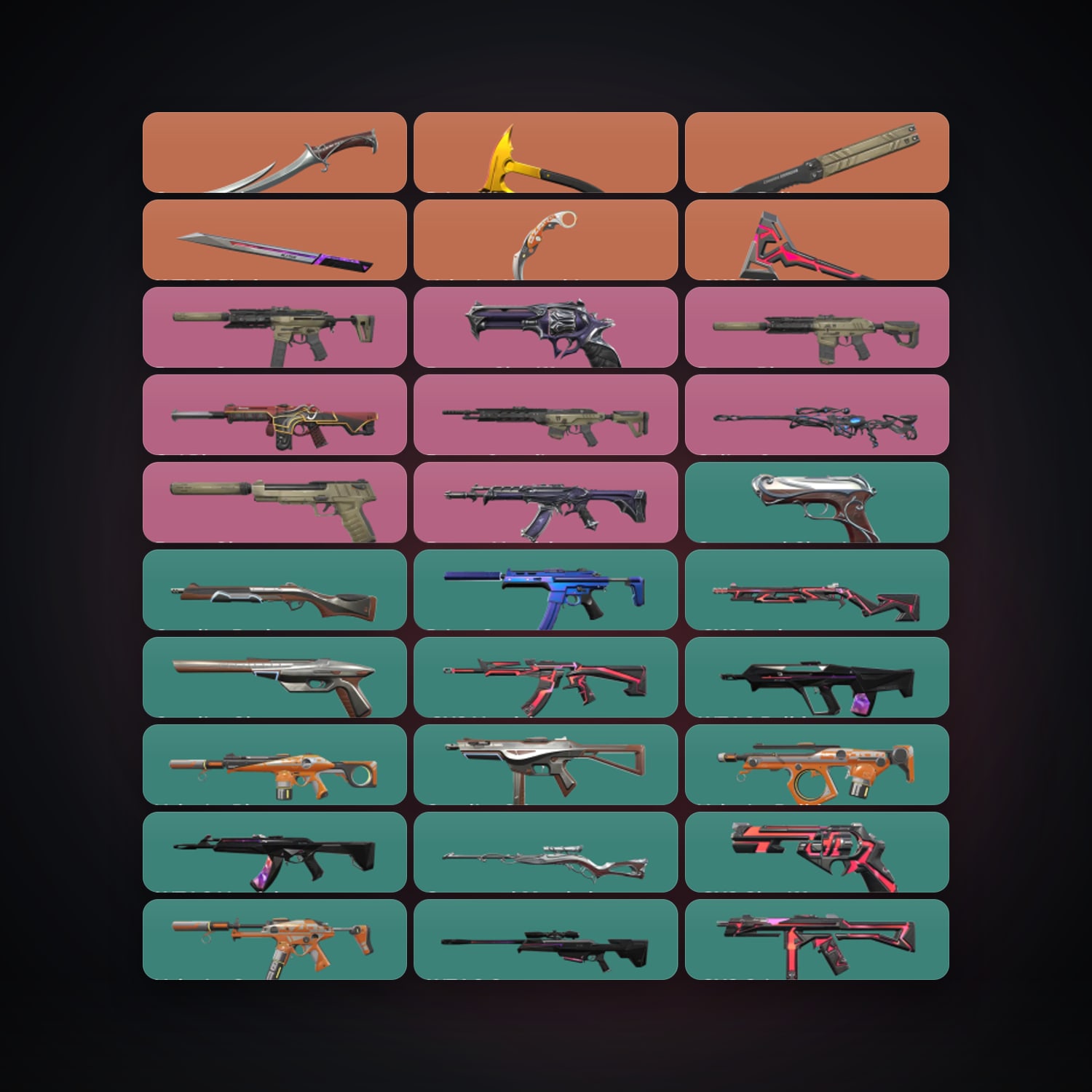 NA Diamond 1 locker — 6 knives, 86 skins, lvl 146 — HabibiAccounts
