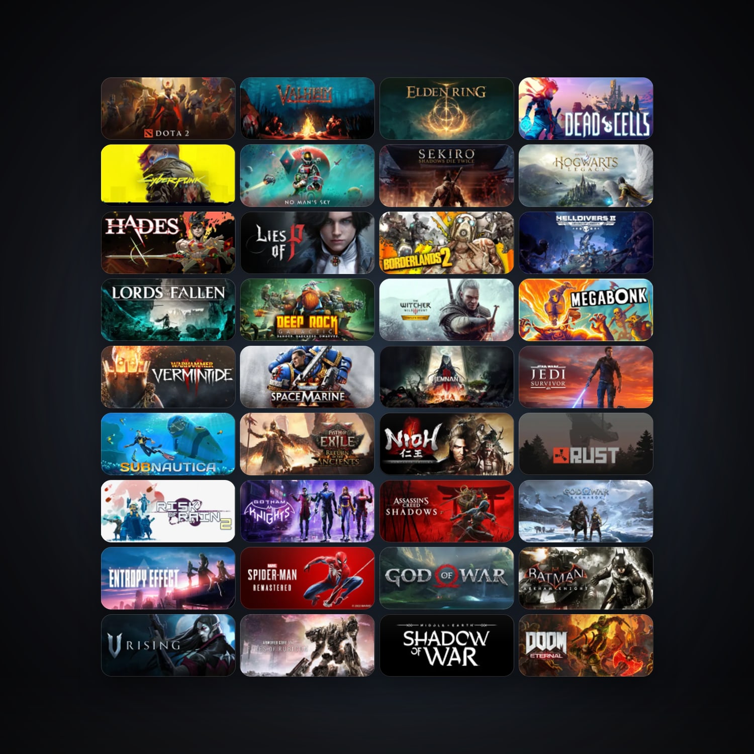 Steam 185 games, Steam 11, clean — HabibiAccounts