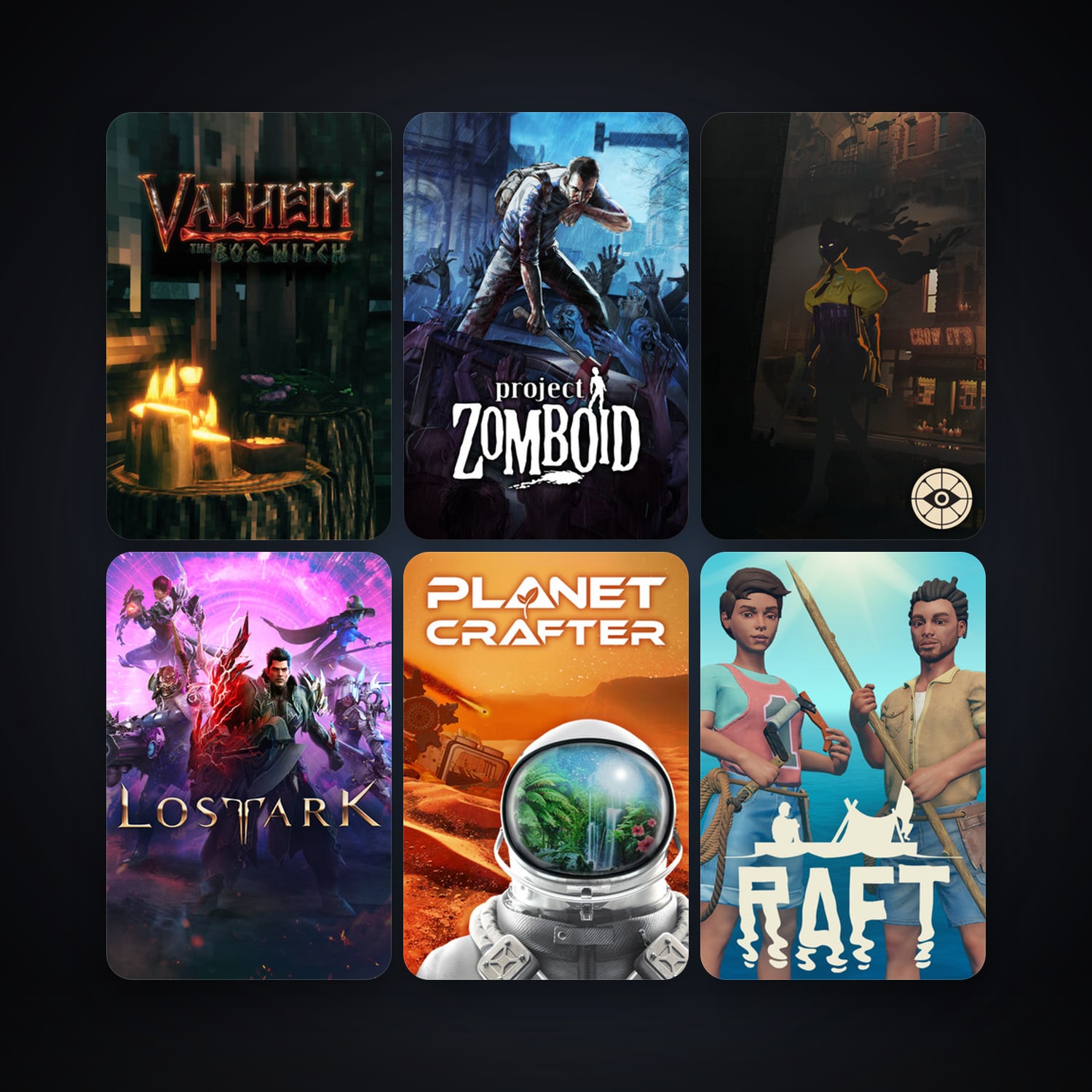 Left 4 Dead 2 + Project Zomboid, 62 games, clean — HabibiAccounts