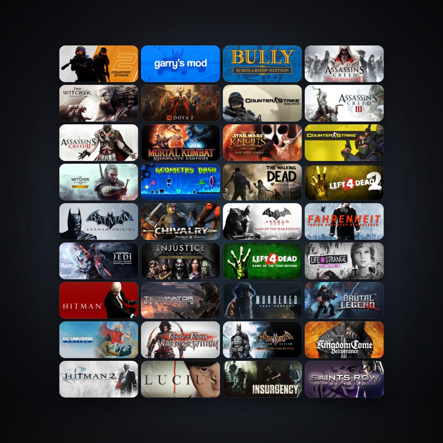 Steam 166 games, Steam 13, clean — HabibiAccounts
