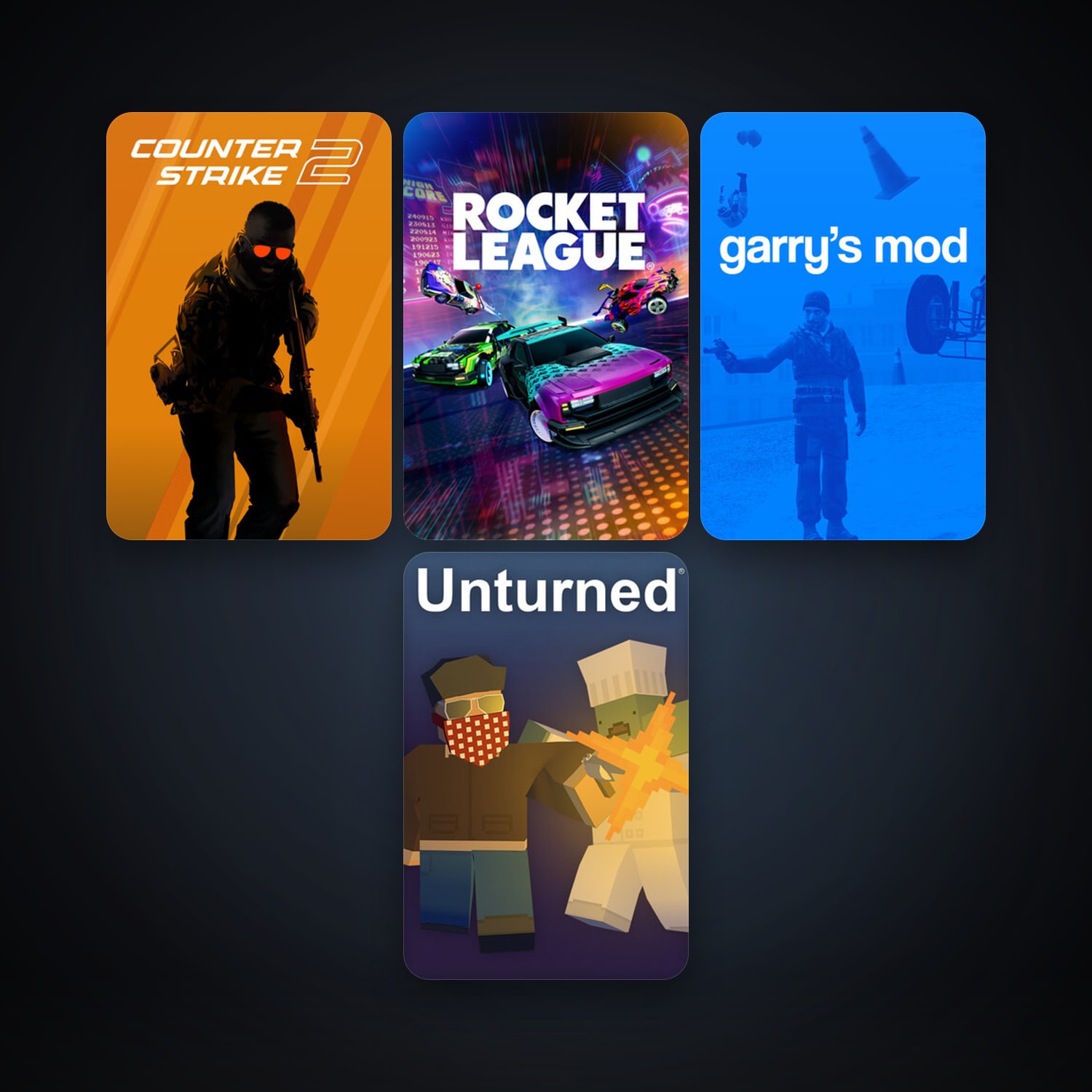 CS2 Prime + Garry's Mod, 7 games, clean · 262564159 — HabibiAccounts