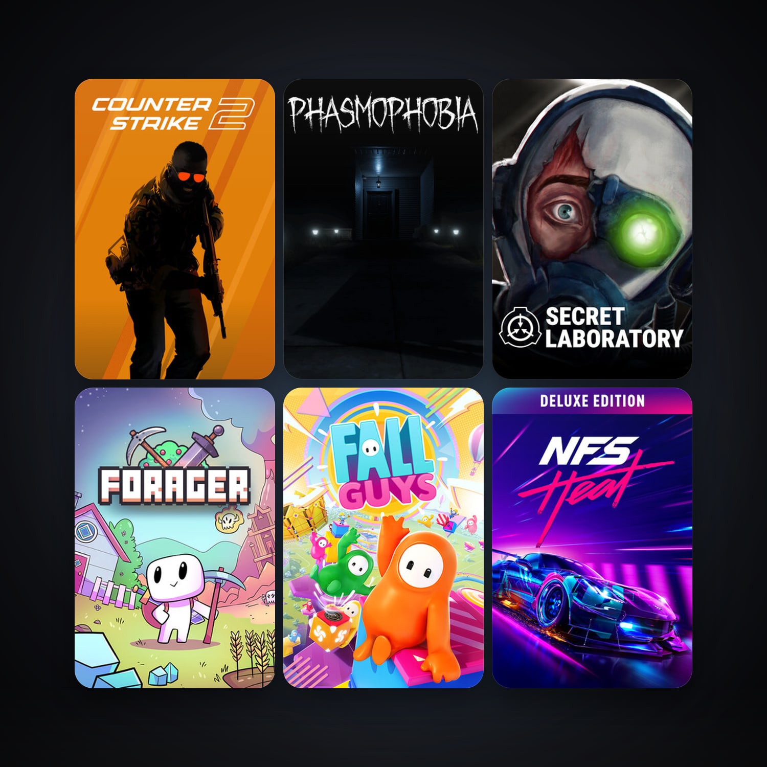 Steam 163 games, Steam 15, clean — HabibiAccounts